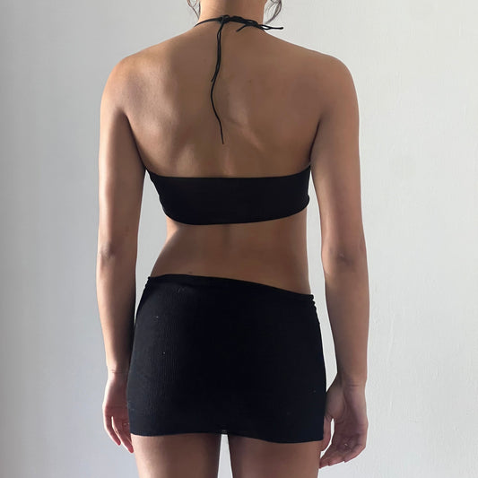 RIB MINI SKIRT